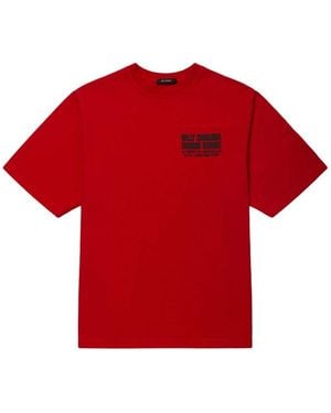 Willy Chavarria Fashion Services Short-Sleeve T-Shirt - Red