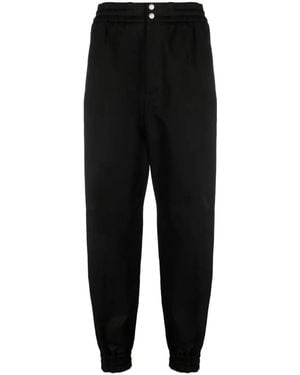McQueen Organic Cotton Cargo Trousers - Black