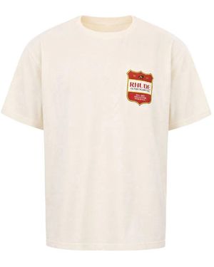 Rhude Filtaro Crest Tee - White