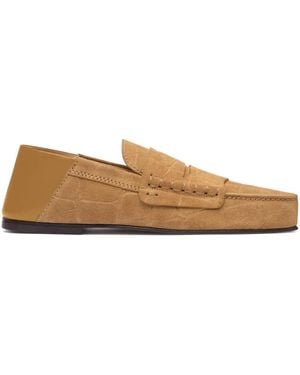 Jacquemus The Carré Loafers - Brown