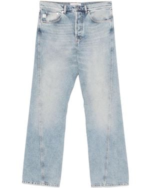 Lanvin Jeans With Stitching Detail - Blue