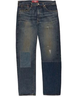 Junya Watanabe Patchwork Jeans - Blue