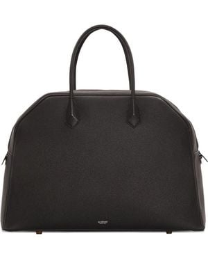 AU DEPART Top-Handle Tote Bag - Black