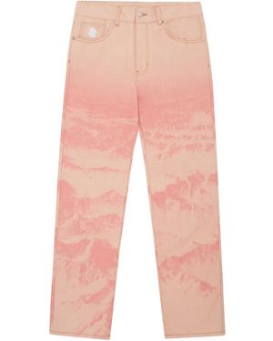 BBCICECREAM Washed Jeans - Pink
