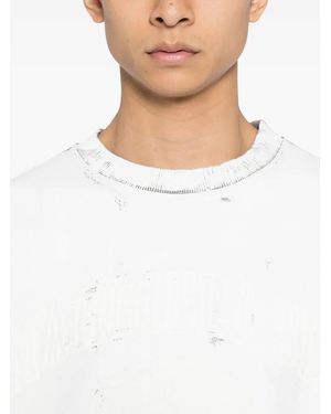 MM6 by Maison Martin Margiela Logo Sweatshirt - White