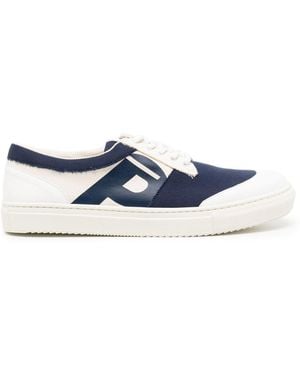 Phileo Logo-Print Low-Top Trainers - Blue