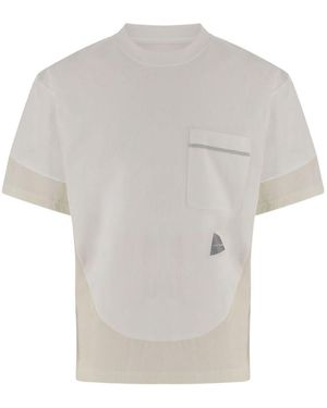 and wander Pocket Short-Sleeve T-Shirt - Grey
