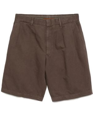 ZEGNA Summer Chino Shorts - Brown