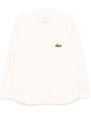 Lacoste Logo-Patch Shirt - White