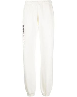 Heron Preston Real Estate Track Trousers - White