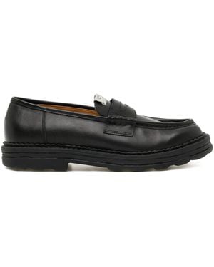 Maison Mihara Yasuhiro Andy Leather Loafers - Black