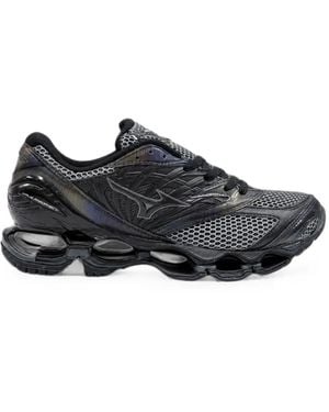 Mizuno Wave Prophecy Lace-Up Sneakers - Black