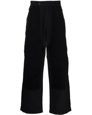 White Mountaineering Four-Pocket Straight-Leg Trousers - Black