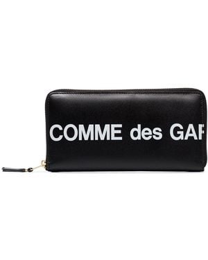 Comme des Garçons "Huge Logo 205X100 Mm" Wallet - Black