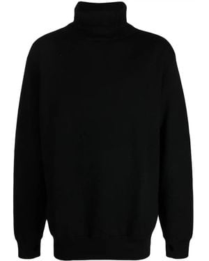 Maharishi Roll-neck Merino Wool Jumper - Black