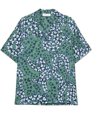 Lanvin Leaf Shirt - Blue