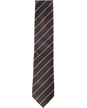 ZEGNA Silk Tie - White