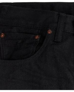 RRL Rrl Slim Fit Selvedge Jeans - Black