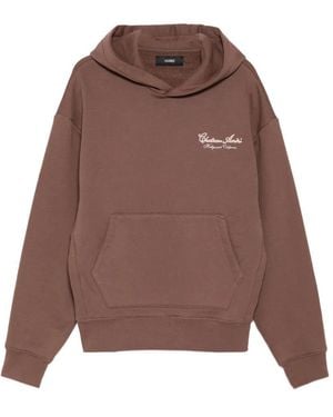 Amiri Chateau Hoodie - Brown