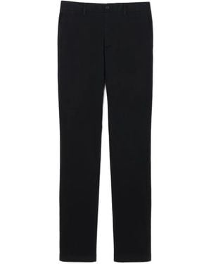 Lacoste Logo-Patch Pants - Black