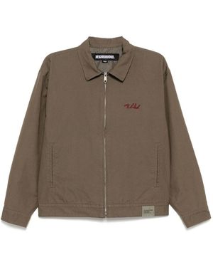 Neighborhood Zip Work Jacket - Brown