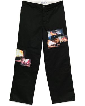 ANTI SOCIAL SOCIAL CLUB Burnout Work Trousers - Black
