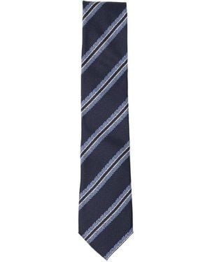 ZEGNA Silk Tie - Blue