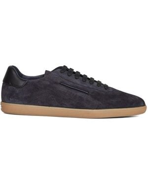 ZEGNA Suede Trainers - Blue