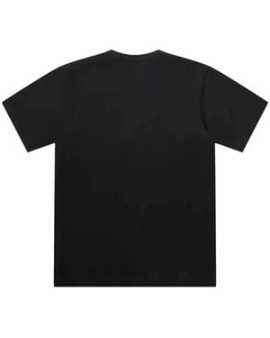 COMME DES GARÇON BLACK Logo-Print Cotton T-Shirt - Black