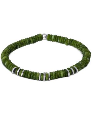 Tateossian Positano Beaded Bracelet - Green