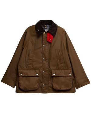 Barbour Paul Smith Corduroy-Collar Jacket - Brown
