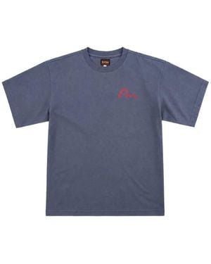 Evisu Heart Cowgirl Graphic-Print T-Shirt - Blue