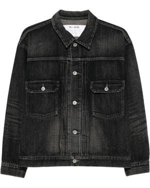 Neighborhood Washed Denim Jacket - Black