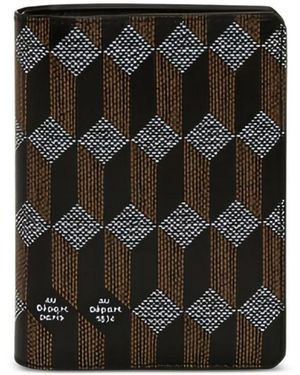 AU DEPART Bi-Fold Passport Case - Black