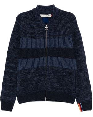 Barbour X Paul Smith Bomer Cardigan - Blue