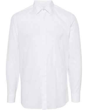 Caruso Cotton Shirt - White