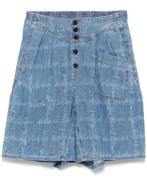 Vivienne Westwood Romario Bermuda Shorts - Blue