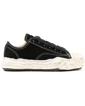 Maison Mihara Yasuhiro Hank Low-Top Trainers - Black