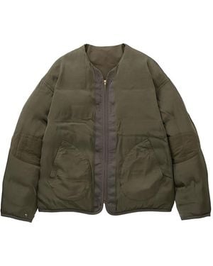 Visvim Quilted Wool Jacket - Green