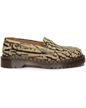 Dr. Martens Mocassins Delapre À Entaille Penny - Natural
