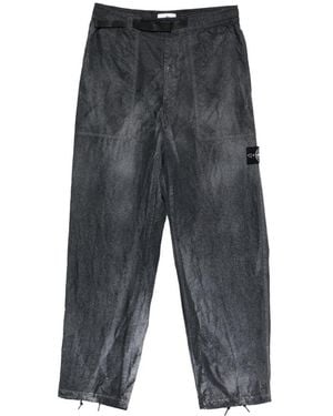Stone Island Hand Sprayed Reflective Trousers - Grey