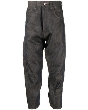 Junya Watanabe Pop Art Cropped Trousers - Grey