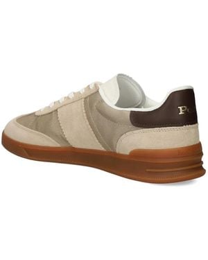 Polo Ralph Lauren Heritage Aera Logo Detail Trainers - Multicolour