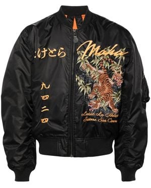 Maharishi 5096 Take Tora Ma-1 Bomber Jacket - Black