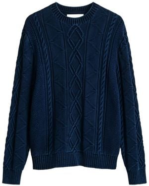 GANT Cable-Knit Jumper - Blue