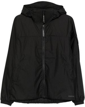 C.P. Company Hooded Zip Jacket - Black