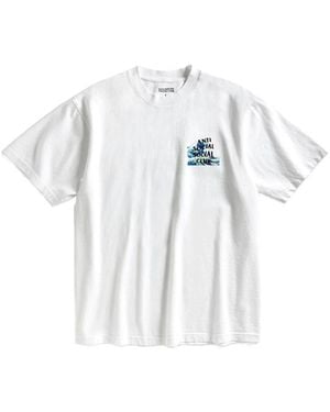 ANTI SOCIAL SOCIAL CLUB Tonkatsu: The Great Wall T-Shirt - White