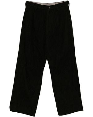 Ziggy Chen Textured Pants - Black