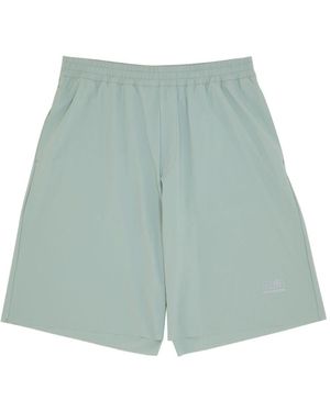MM6 MAISON MARGIELA X SALOMON X Salomon Numbers-Print Shorts - Green
