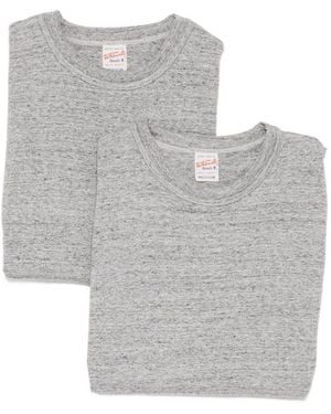 Whitesville Cotton T-Shirt (Set Of Two) - Grey